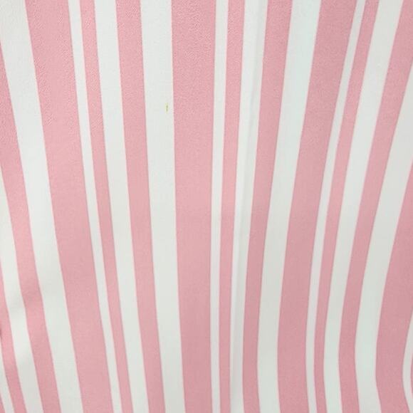 NEW YORK & COMPANY Pink Striped Palazzo Wide Leg Pants Womens Size Medium M - Picture 4 of 9